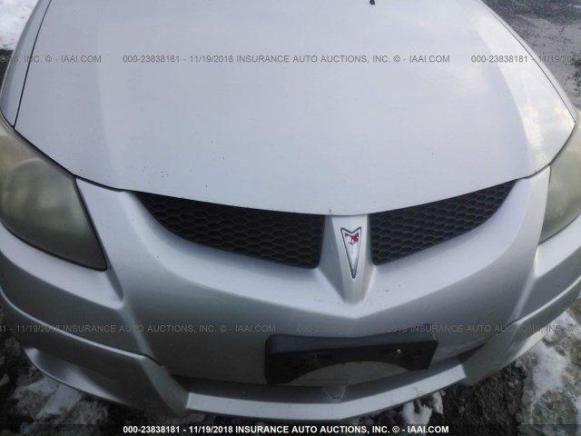 5Y2SL62814Z406084 - 2004 PONTIAC VIBE SILVER photo 6