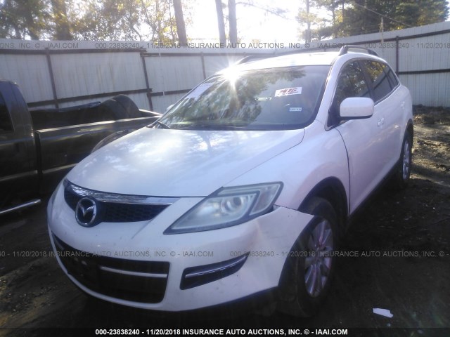 JM3TB28Y970117932 - 2007 MAZDA CX-9 WHITE photo 2