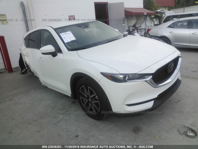JM3KFACM4J0313041 - 2018 MAZDA CX-5 TOURING WHITE photo 1