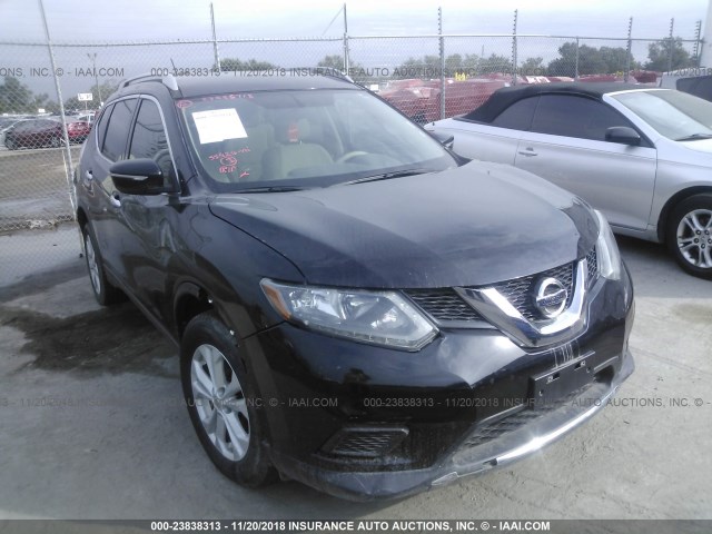 5N1AT2MT4EC756122 - 2014 NISSAN ROGUE S/SL/SV BLACK photo 6