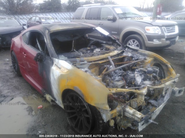 JF1ZNAA10D2704737 - 2013 TOYOTA SCION FR-S RED photo 6