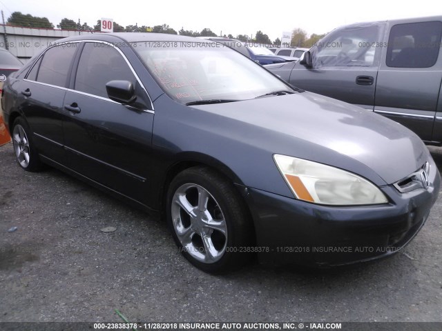 JHMCN36495C003235 - 2005 HONDA ACCORD HYBRID GRAY photo 1