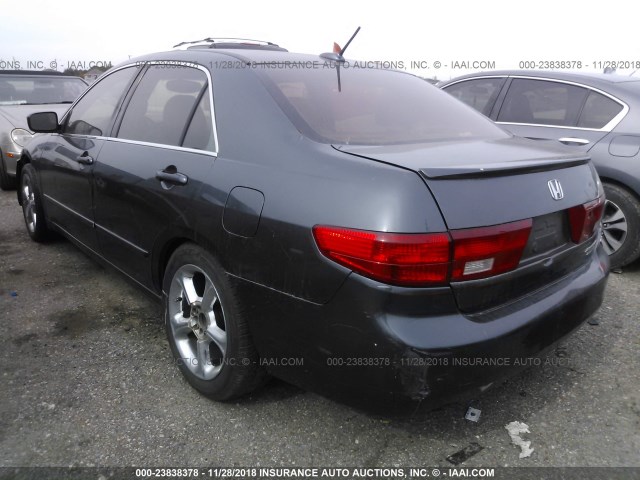 JHMCN36495C003235 - 2005 HONDA ACCORD HYBRID GRAY photo 3