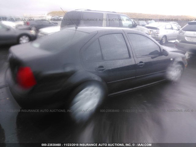 3VWRC29M2YM146485 - 2000 VOLKSWAGEN JETTA GL BLACK photo 4