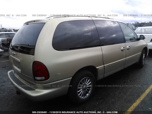1C4GT64L8XB628335 - 1999 CHRYSLER TOWN & COUNTRY LIMITED GOLD photo 4