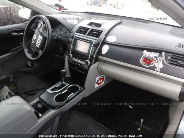 4T1BF1FK3DU712471 - 2013 TOYOTA CAMRY L/SE/LE/XLE BLUE photo 5