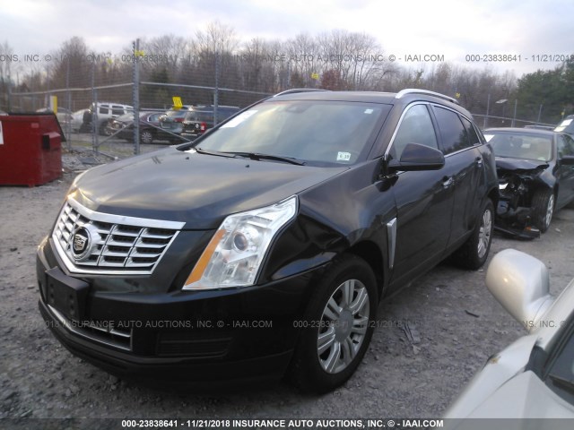 3GYFNEE32ES676522 - 2014 CADILLAC SRX LUXURY COLLECTION BLACK photo 2