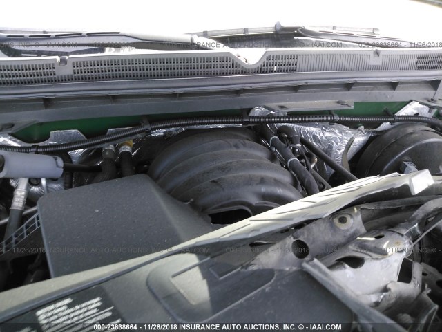 1GTV2TEHXFZ167213 - 2015 GMC SIERRA K1500 GREEN photo 10