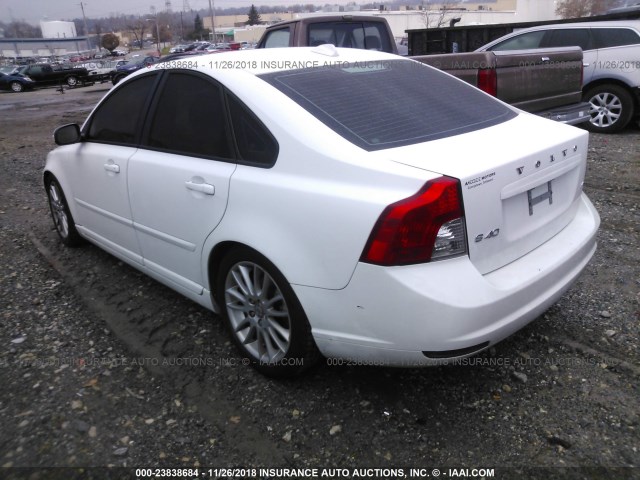 YV1MS390292460921 - 2009 VOLVO S40 2.4I WHITE photo 3