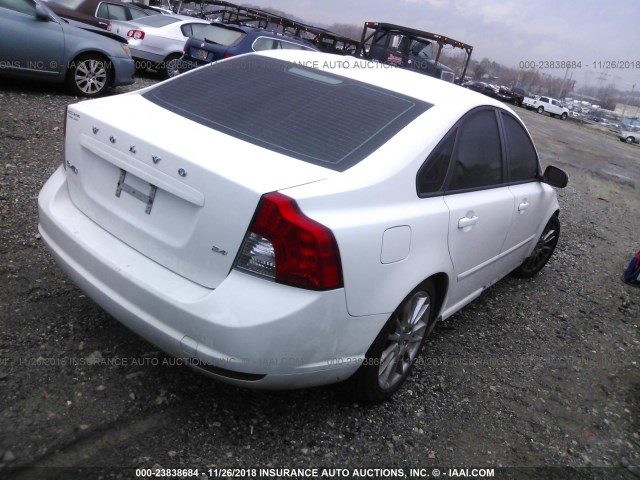 YV1MS390292460921 - 2009 VOLVO S40 2.4I WHITE photo 4