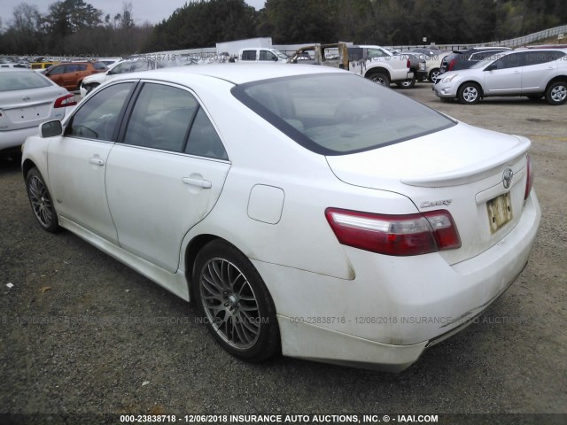 4T1BE46K49U868790 - 2009 TOYOTA CAMRY SE/LE/XLE WHITE photo 3