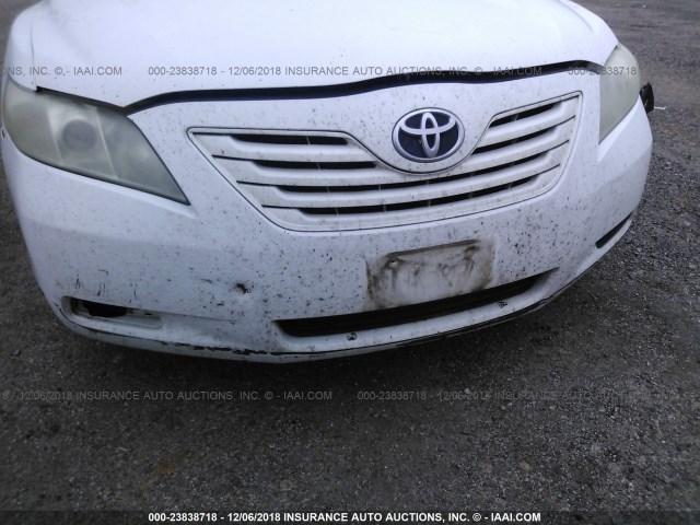 4T1BE46K49U868790 - 2009 TOYOTA CAMRY SE/LE/XLE WHITE photo 6