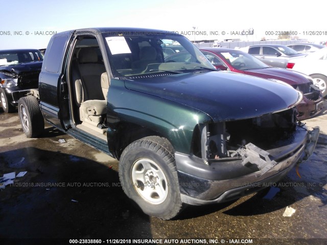 2GCEC19T321265745 - 2002 CHEVROLET SILVERADO C1500 GREEN photo 1