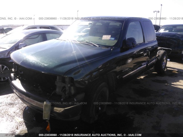 2GCEC19T321265745 - 2002 CHEVROLET SILVERADO C1500 GREEN photo 2