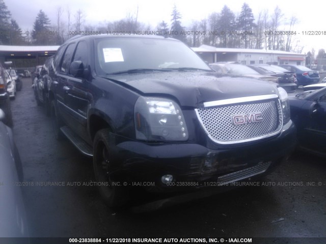 1GKFK63867J244057 - 2007 GMC YUKON DENALI BLACK photo 1