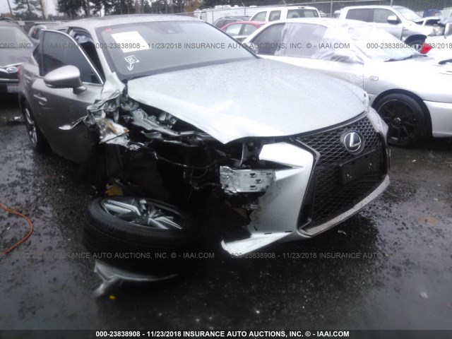 JTHCM1D28H5015572 - 2017 LEXUS IS 300 SILVER photo 1