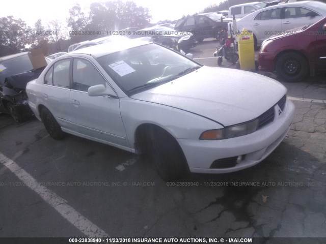 4A3AA46G23E129990 - 2003 MITSUBISHI GALANT ES/LS WHITE photo 1