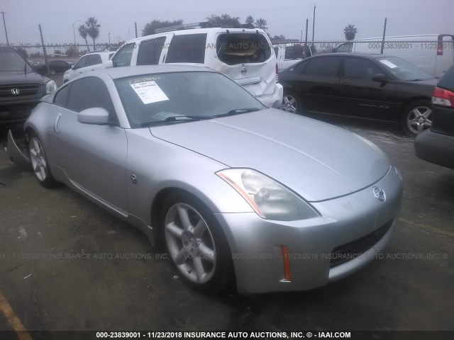 JN1AZ34D13T111221 - 2003 NISSAN 350Z COUPE SILVER photo 1