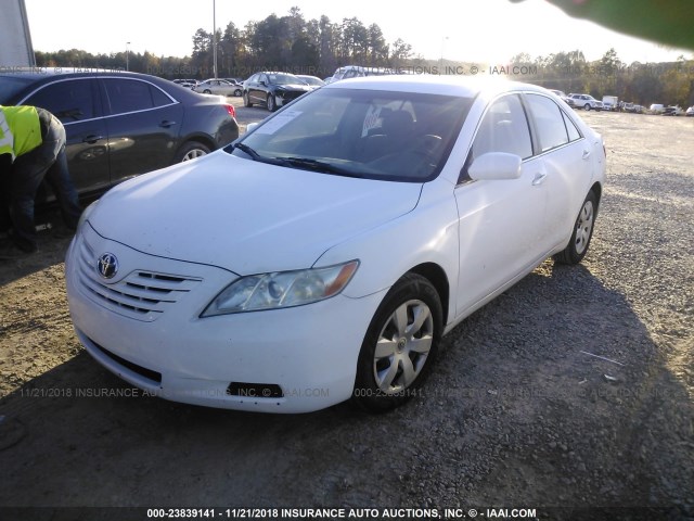 4T1BE46K07U667496 - 2007 TOYOTA CAMRY NEW GENERAT CE/LE/XLE/SE WHITE photo 2