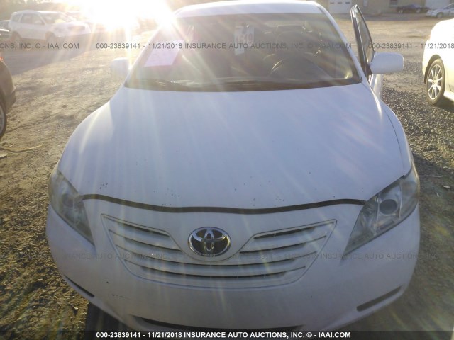 4T1BE46K07U667496 - 2007 TOYOTA CAMRY NEW GENERAT CE/LE/XLE/SE WHITE photo 6
