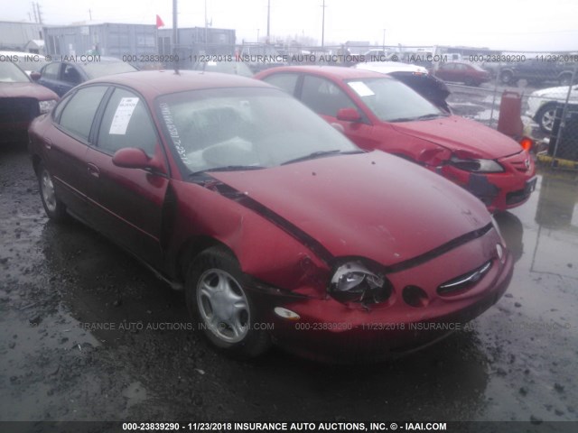 1FAFP52U3WG126944 - 1998 FORD TAURUS LX/SE RED photo 1