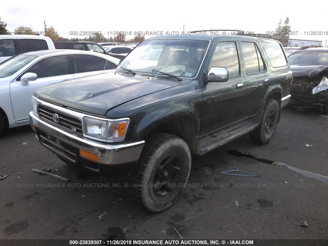 JT3VN39W4R0158911 - 1994 TOYOTA 4RUNNER VN39 SR5 绿色 照片 2