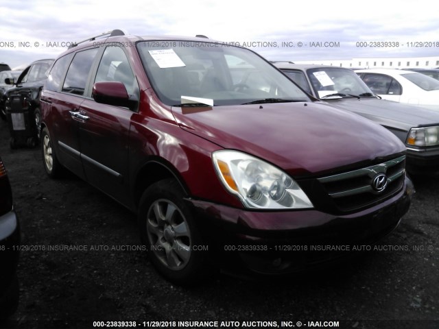 KNDMC233176036846 - 2007 HYUNDAI ENTOURAGE GLS/SE/LIMITED RED photo 1