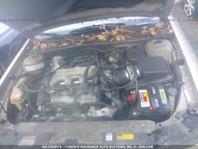 1G1NE52M3VY112572 - 1997 CHEVROLET MALIBU LS 棕色 照片 10