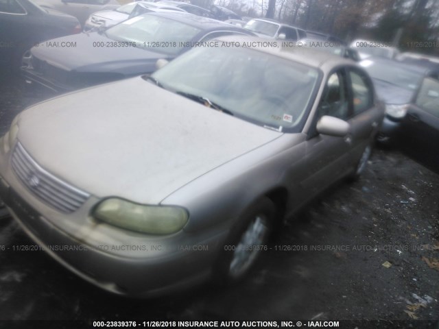 1G1NE52M3VY112572 - 1997 CHEVROLET MALIBU LS 棕色 照片 2
