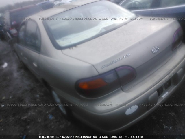 1G1NE52M3VY112572 - 1997 CHEVROLET MALIBU LS 棕色 照片 3