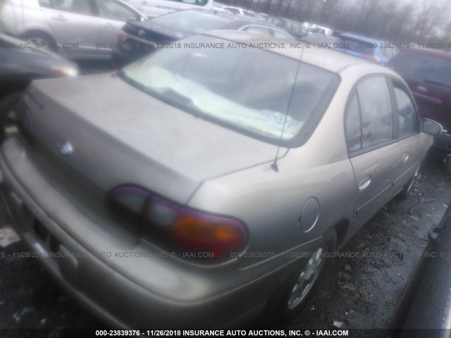 1G1NE52M3VY112572 - 1997 CHEVROLET MALIBU LS 棕色 照片 4