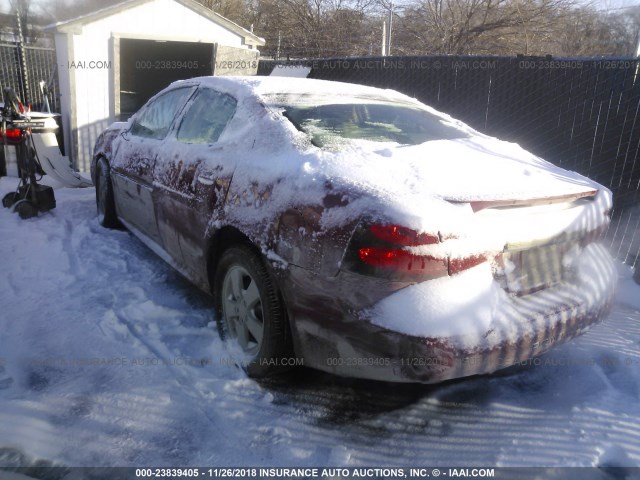 2G2WP552881154389 - 2008 PONTIAC GRAND PRIX RED photo 3