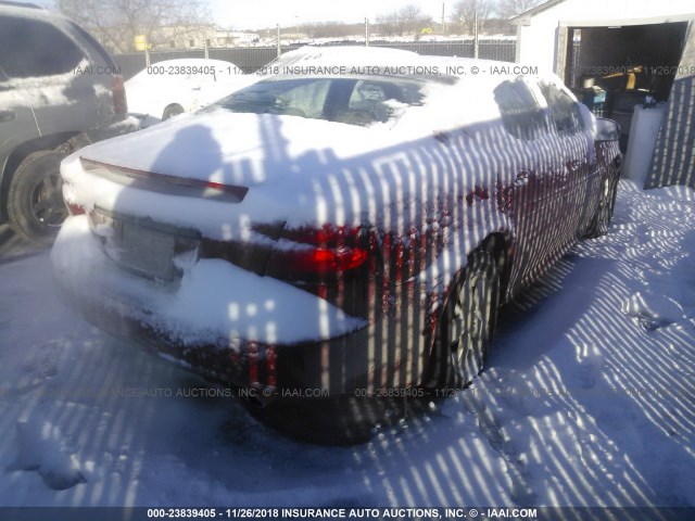 2G2WP552881154389 - 2008 PONTIAC GRAND PRIX RED photo 4