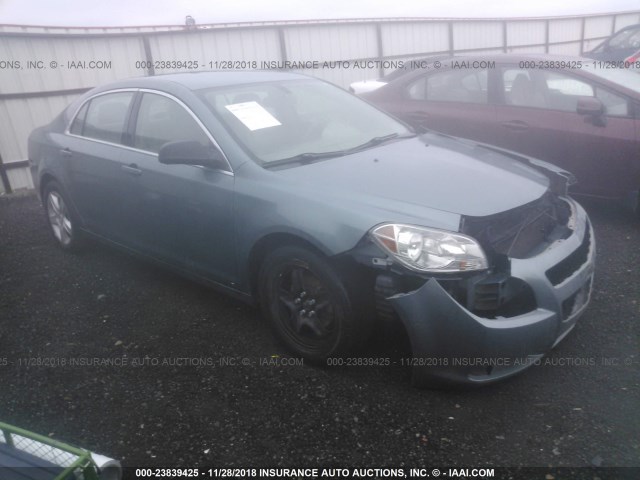 1G1ZG57B69F253107 - 2009 CHEVROLET MALIBU LS 绿色 照片 1