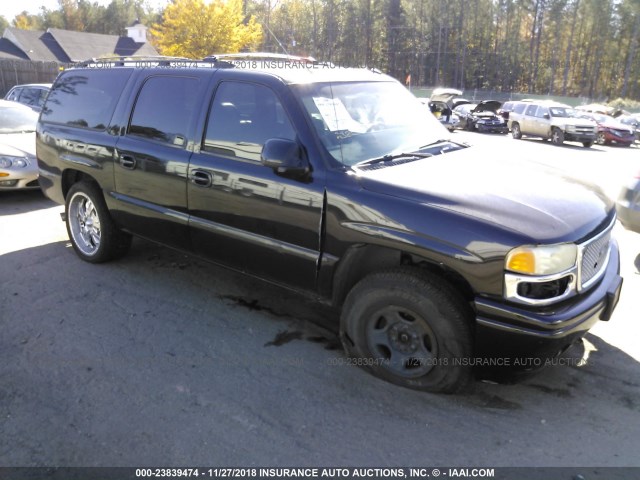 1GKFK66U83J188450 - 2003 GMC YUKON XL DENALI BLACK photo 1