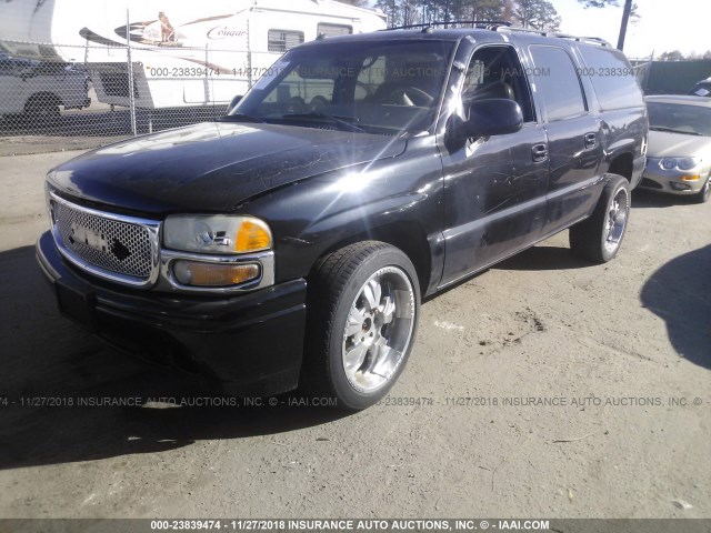 1GKFK66U83J188450 - 2003 GMC YUKON XL DENALI BLACK photo 2