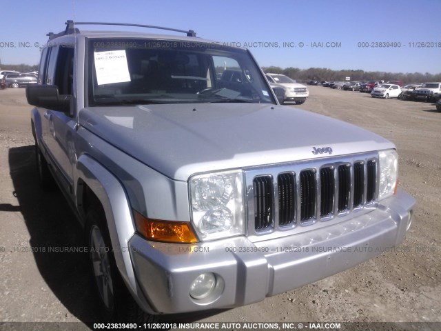 1J8HG48K47C586943 - 2007 JEEP COMMANDER Gümüş foto 1