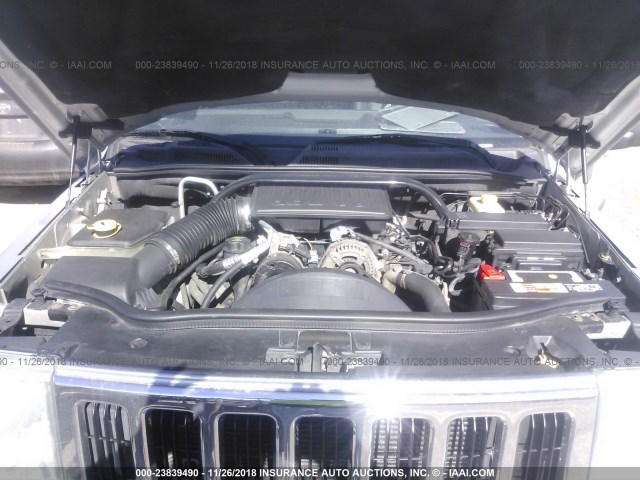 1J8HG48K47C586943 - 2007 JEEP COMMANDER Gümüş foto 10