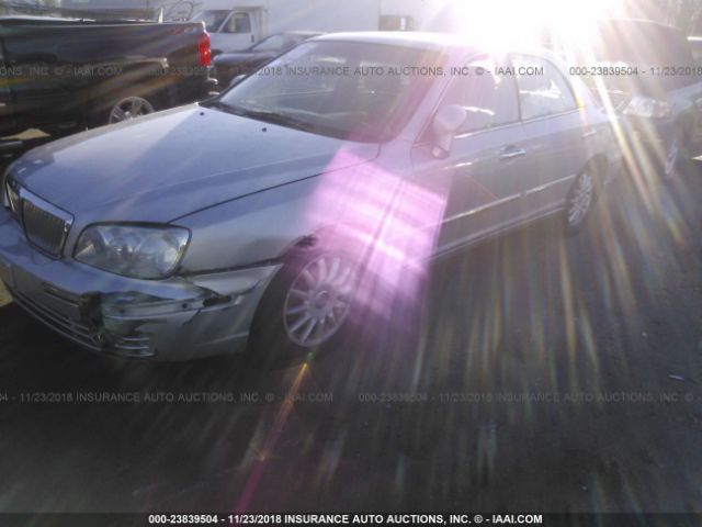 KMHFU45E24A362546 - 2004 HYUNDAI XG 350 SILVER photo 2