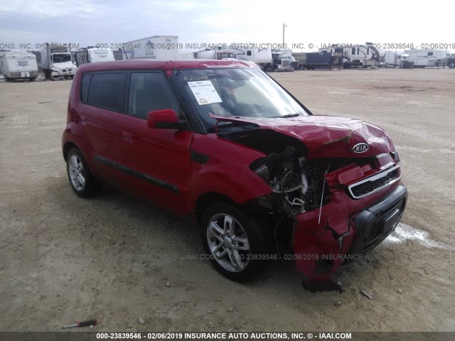 KNDJT2A24A7148877 - 2010 KIA SOUL +/!/SPORT RED photo 1