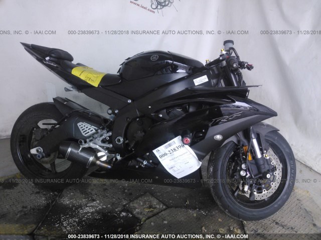 JYARJ16Y9BA004578 - 2011 YAMAHA YZFR6 C BLACK photo 8