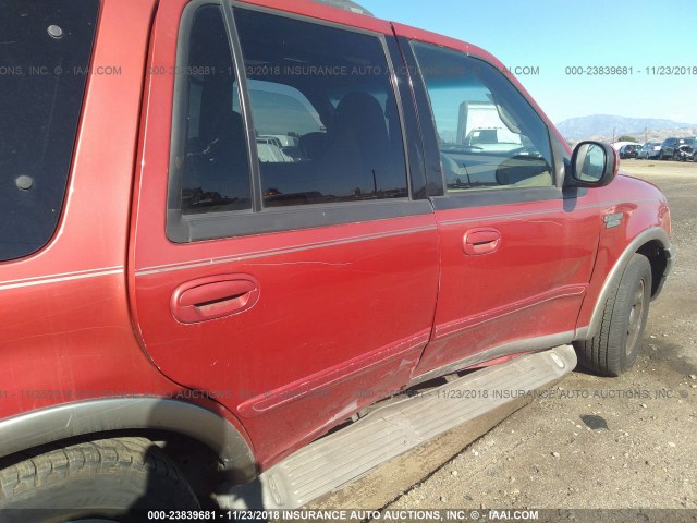 1FMRU17L72LA86440 - 2002 FORD EXPEDITION EDDIE BAUER BURGUNDY photo 6