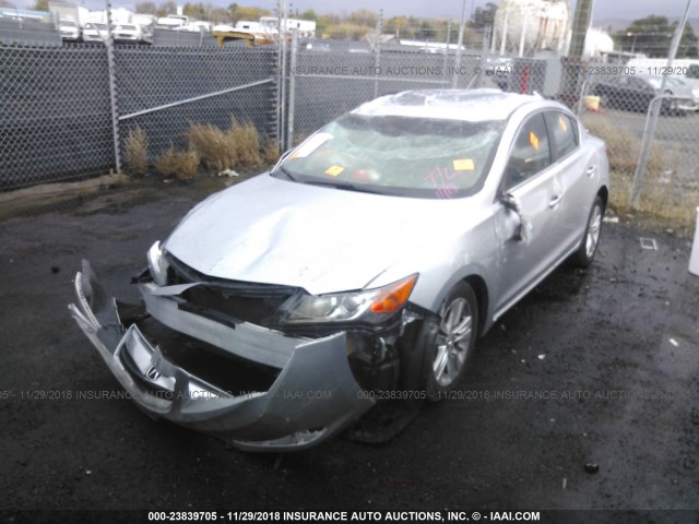 19VDE1F36DE021399 - 2013 ACURA ILX 20 SILVER photo 2