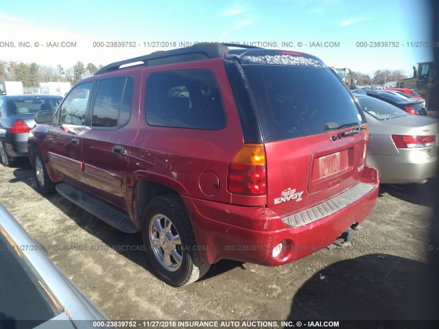 1GKET16S446204450 - 2004 GMC ENVOY XL BURGUNDY photo 3