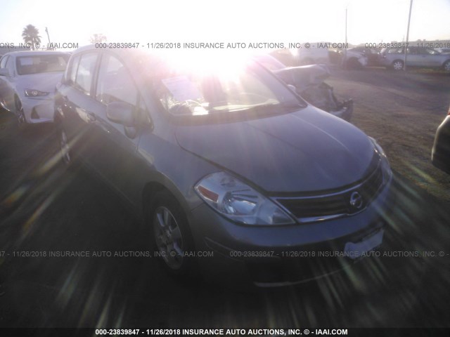 3N1BC1CP3CK800550 - 2012 NISSAN VERSA S/SL GRAY photo 1