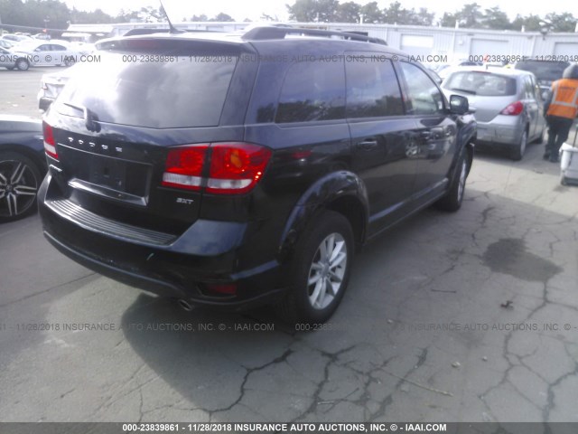 3C4PDCBG7FT578400 - 2015 DODGE JOURNEY SXT BLACK photo 4