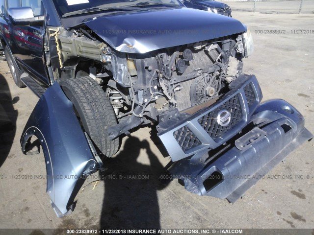 5N1BA0ND9BN624589 - 2011 NISSAN ARMADA SV/SL/PLATINUM BLUE photo 6