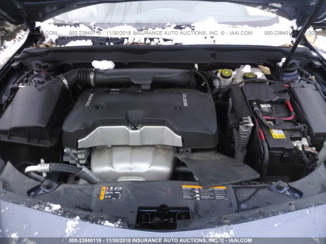 1G11C5SL4EF140999 - 2014 CHEVROLET MALIBU 1LT BLUE photo 10