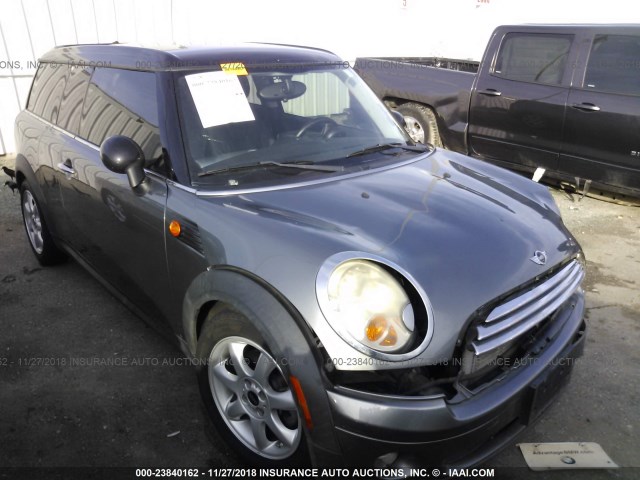 WMWML3C50ATX38279 - 2010 MINI COOPER CLUBMAN GRAY photo 1