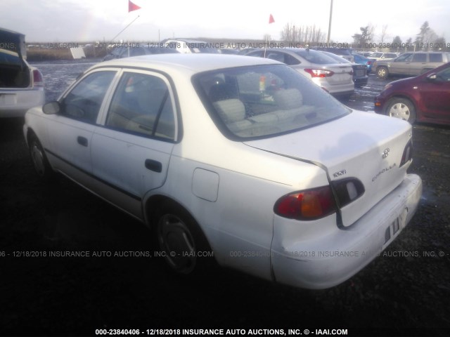 1NXBR12E3XZ268892 - 1999 TOYOTA COROLLA VE/CE/LE WHITE photo 3